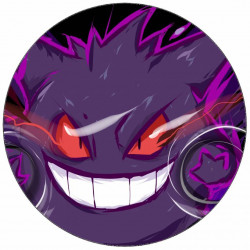 Pokémon Gengar essbares Papier 19,5 cm