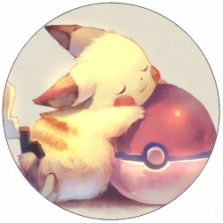 Pokémon Pikachu und Pokéball 19,5 cm