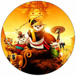 Kung Fu Panda Po und Freunde 19,5 cm