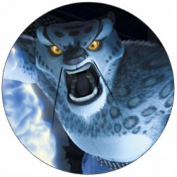 Essbares Papier Kung-Fu-Panda-Tiger 19,5 cm