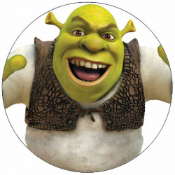 Essbares Papier Shrek 19,5 cm