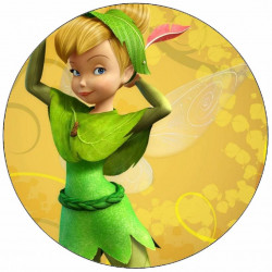 Essbare Papierfee Tinkerbell als Peter Pan 19,5 cm
