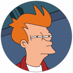 Futurama Fry essbares Papier 19,5 cm