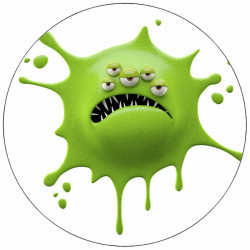 Essbares Papiermonster 19,5 cm