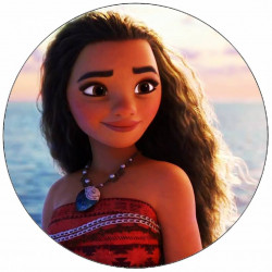 Essbares Papier Brave Vaiana 19,5 cm