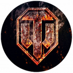 Essbares Papier World of Tank Logo 19,5 cm