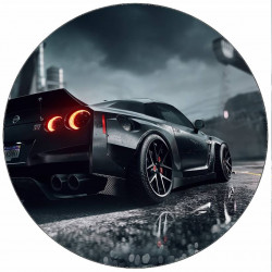 Essbares Papier Need for Speed Nissan GT-R 19,5 cm