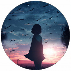 Essbares Papier Fantasiebild der Sonne 19,5 cm