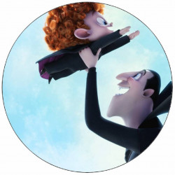 Essbares Papier Hotel Transylvania Dracula und Denis 19,5 cm