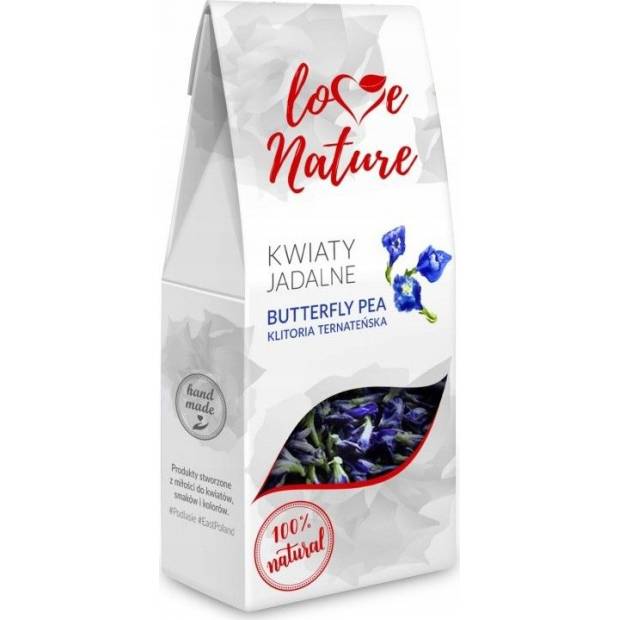 Essbare Schmetterlingsblüten 15 g 100% natürlich