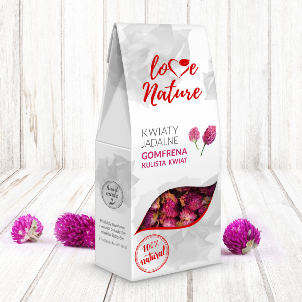 Essbare Gomphrena-Blüten 10 g 100% natürlich