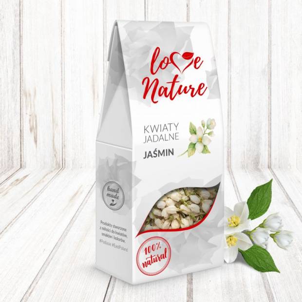 Essbare Jasminblüten 10 g 100% natürlich
