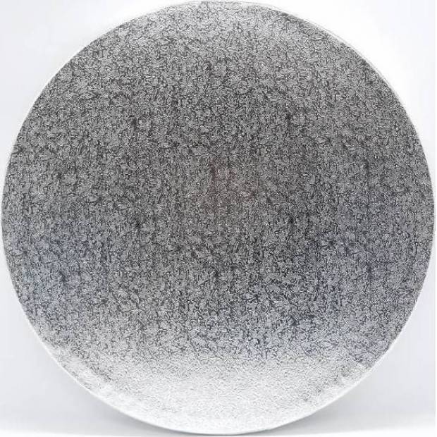 Tortenunterlage Cake Star Unterlage für Torten FESTSTE silberne Muster Traube Kreis 36 cm 14