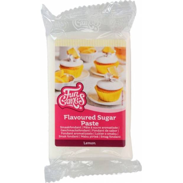 Modelliermasse für Blumen Zitronengelb 250 g