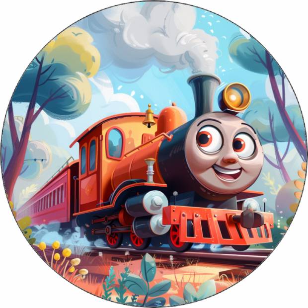 Essbares Papier Thomas die Lokomotive 19,5 cm