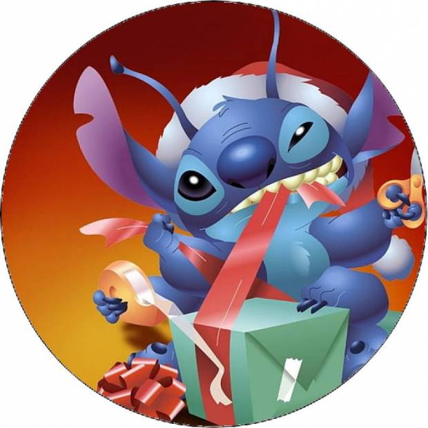 Essbares Papier Stich und Geschenk 19,5 cm