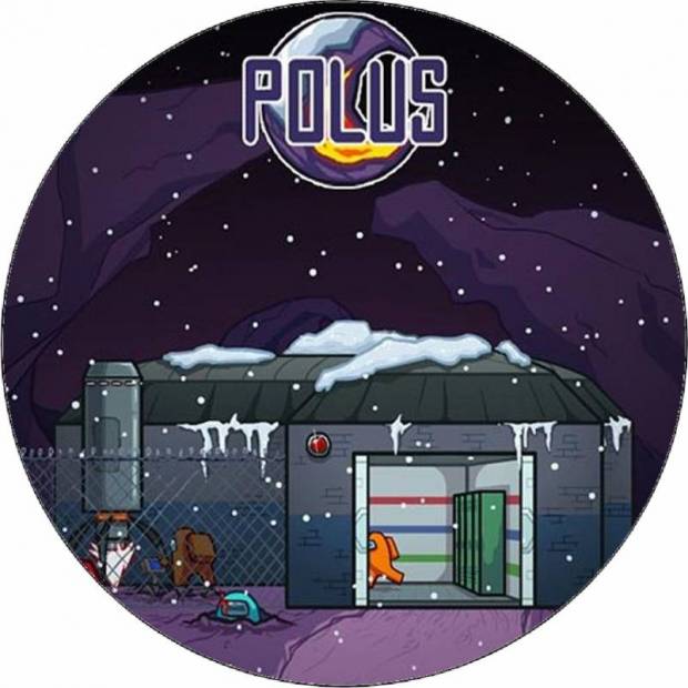 Essbares Papier Unter uns Nordpol 19,5 cm