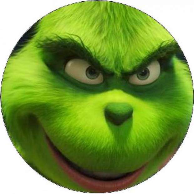 Grinch lächelnd 19,5 cm