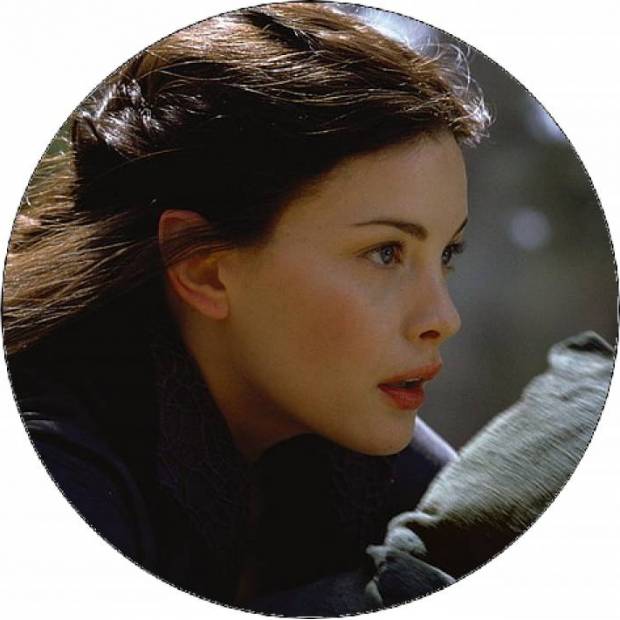 Essbares Papier Herr der Ringe Arwen 19,5 cm