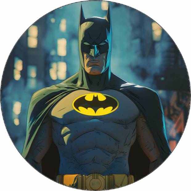 Essbares Papier Batman 19,5 cm