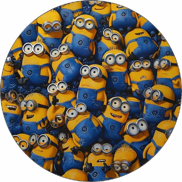 Essbares Papier Mimons 19,5 cm