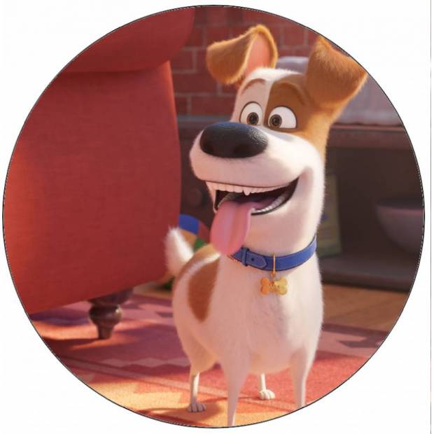 Essbares Papier Das geheime Leben der Haustiere Max 19,5 cm