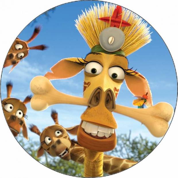 Essbares Papier Melman als Schamane 19,5 cm