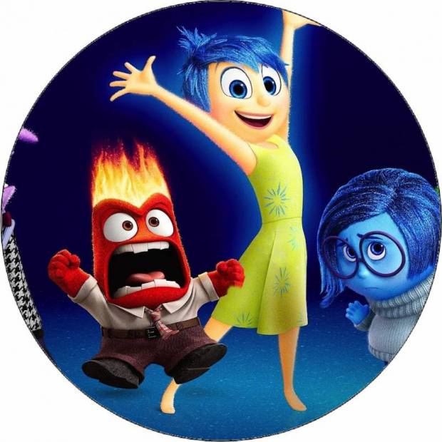 Essbares Papier In meinem Kopf Emotionen 19,5 cm