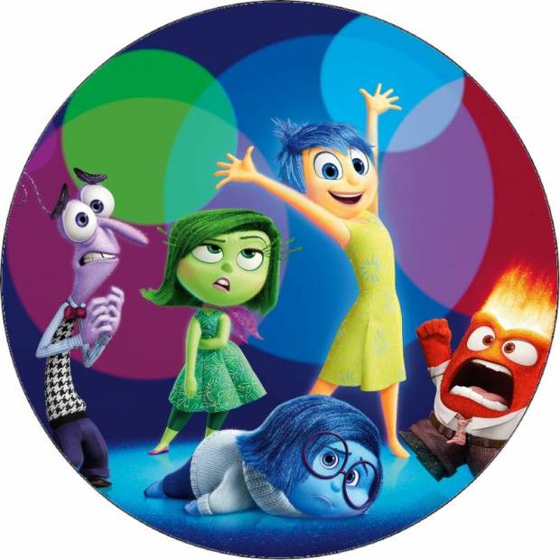 Essbare Papierfiguren aus dem Film In Your Head 19,5 cm