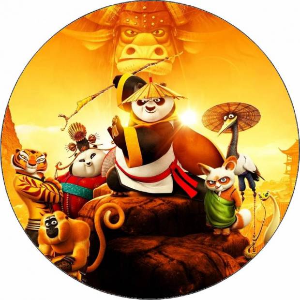 Kung Fu Panda Po und Freunde 19,5 cm