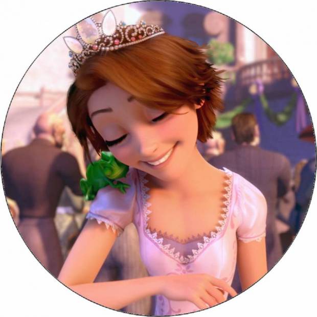 Essbares Papier Locika und Pascal 19,5 cm