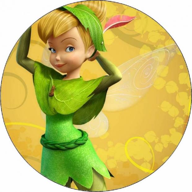 Essbare Papierfee Tinkerbell als Peter Pan 19,5 cm