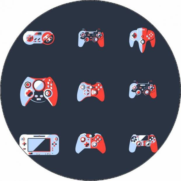 Playstation Controller essbares Papier 19,5 cm