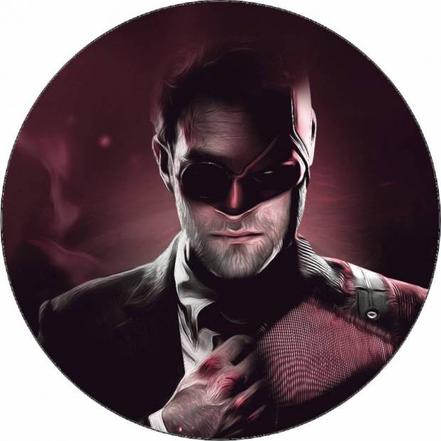 Essbares Papier Daredevil und seine Verwandlung 19,5 cm