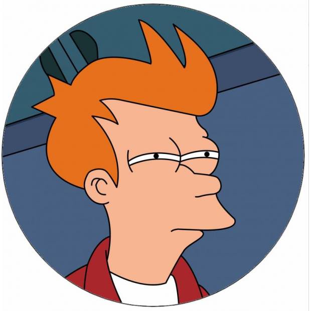 Futurama Fry essbares Papier 19,5 cm