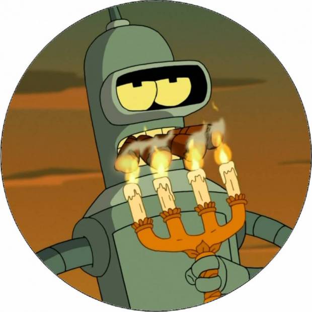 Futurama Bender mit Kerzenhalter 19,5 cm