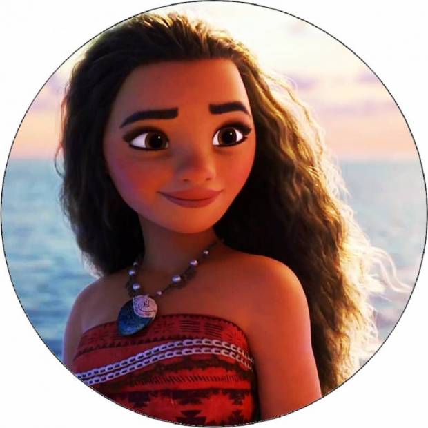 Essbares Papier Brave Vaiana 19,5 cm