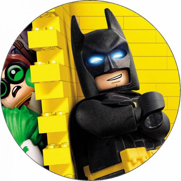 Lego Batman essbares Papier 19,5 cm
