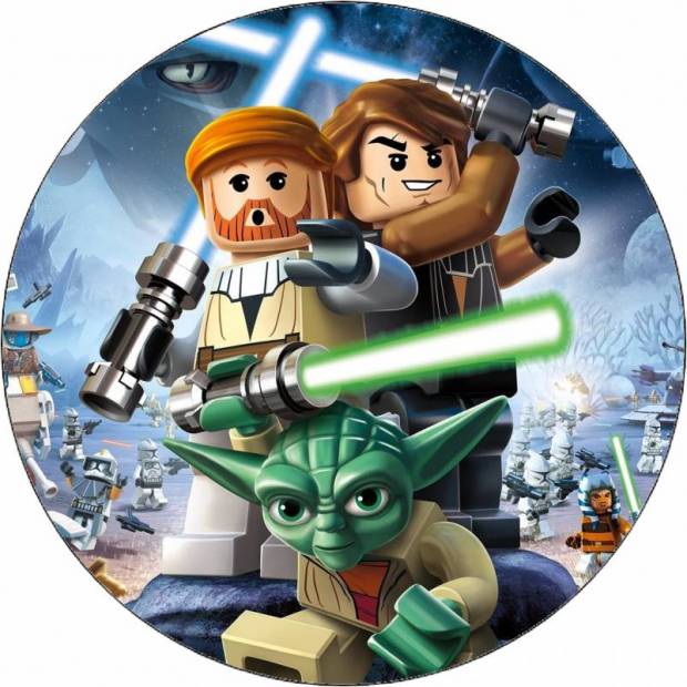 Lego Star Wars essbares Papier 19,5 cm