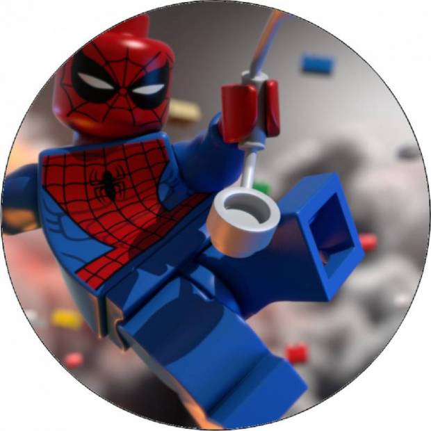 Lego Spiderman essbares Papier 19,5 cm
