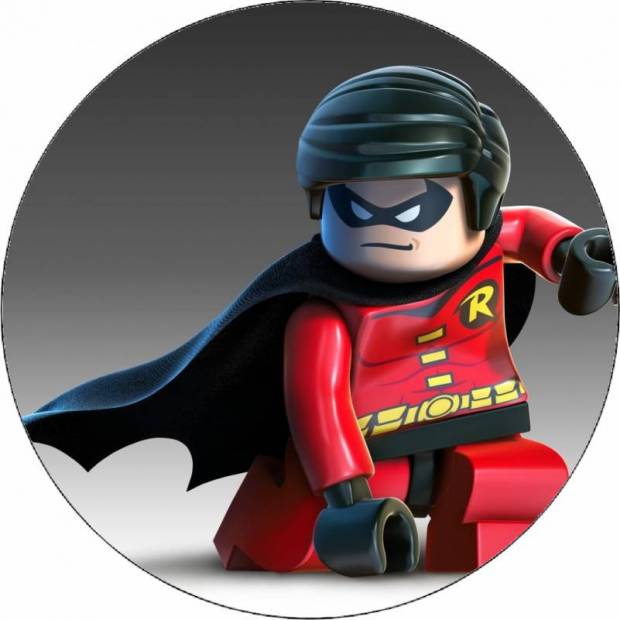Essbares Papier Lego Robin 19,5 cm