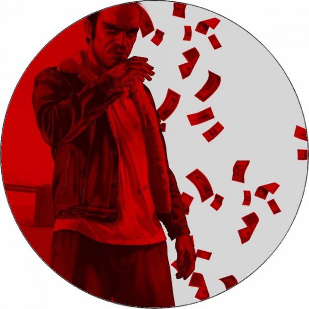 Essbares Papier GTA Trevor Phillips 19,5 cm