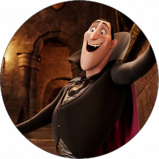 Essbares Papier Hotel Transylvania Dracula 19,5 cm