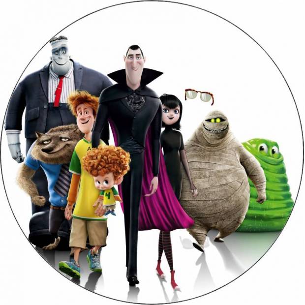 Essbares Papier Hotel Transylvania 2 19,5 cm