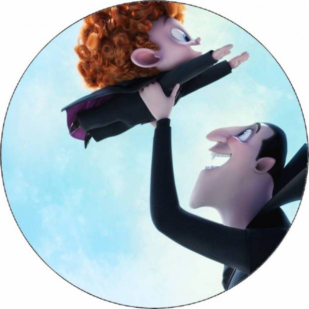 Essbares Papier Hotel Transylvania Dracula und Denis 19,5 cm