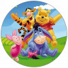 Essbares Papier Winnie the Pooh und Freunde 19,5 cm