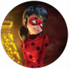 Essbares Papier Marienkäfer an der Eifflevka 19,5 cm