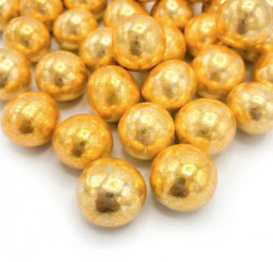 Deko-Schokokugeln XXL, gold 130g