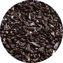 Eurocao Kieselsteine aus dunkler Glasur (70 g)