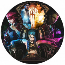 Arkanes essbares Papier (League of Legends) 19,5 cm